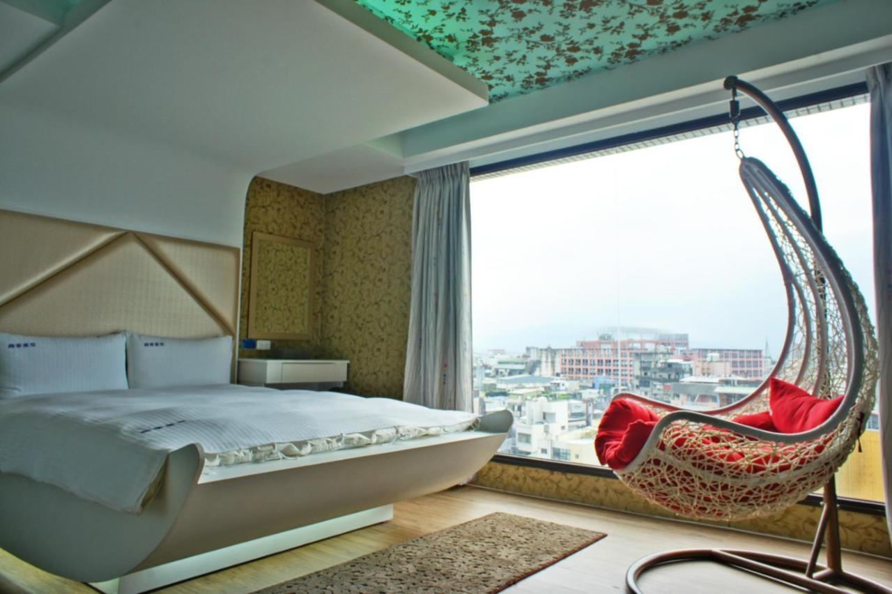 幸福星空時尚旅館 La Đông Ngoại thất bức ảnh
